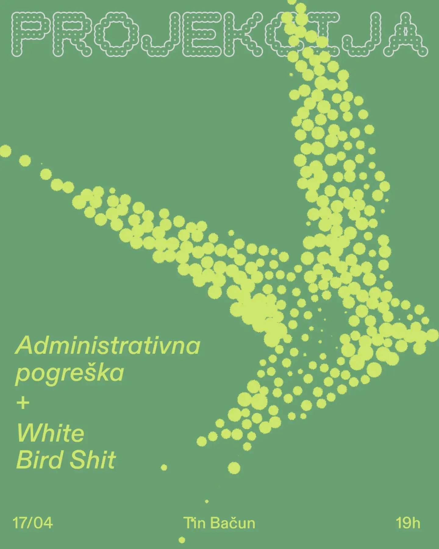 PROJEKCIJA: Administrativna pogreška (2015) + White Bird Shit (2024)